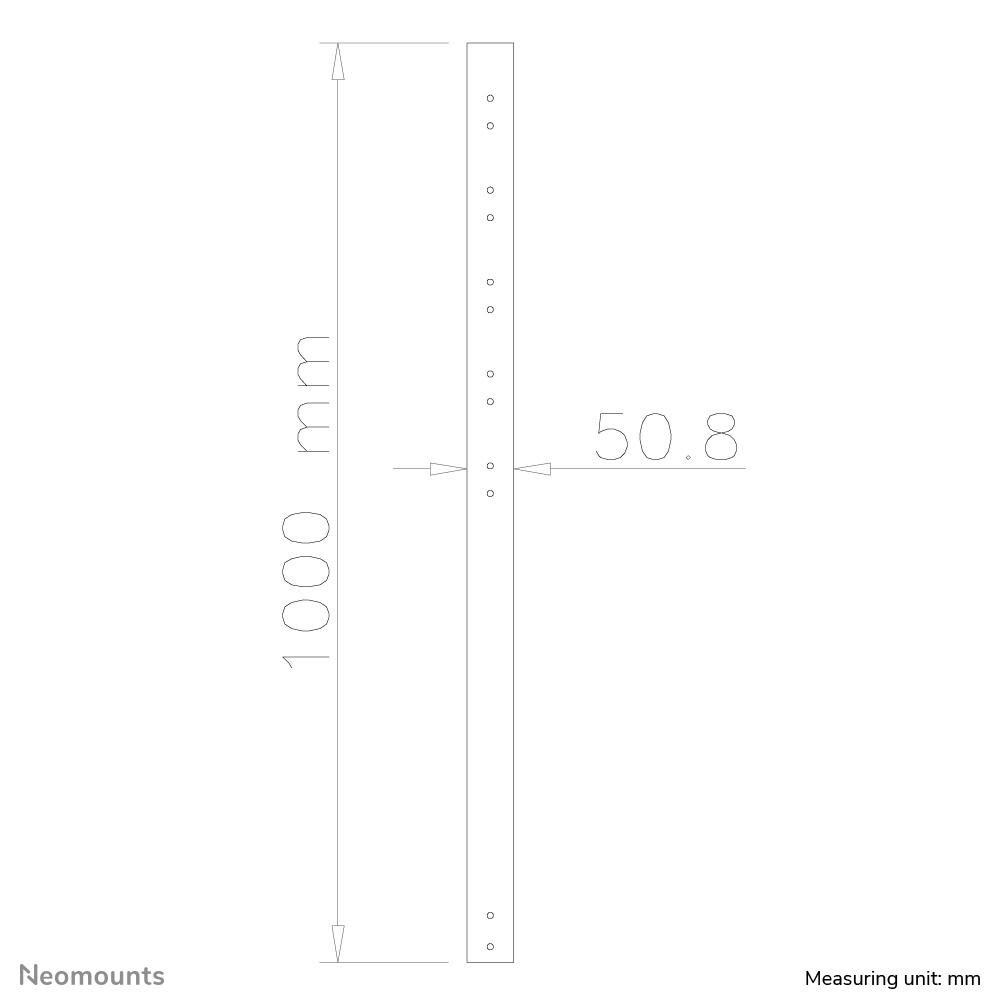 Pole For Ceiling Mount (fpma-cp100)