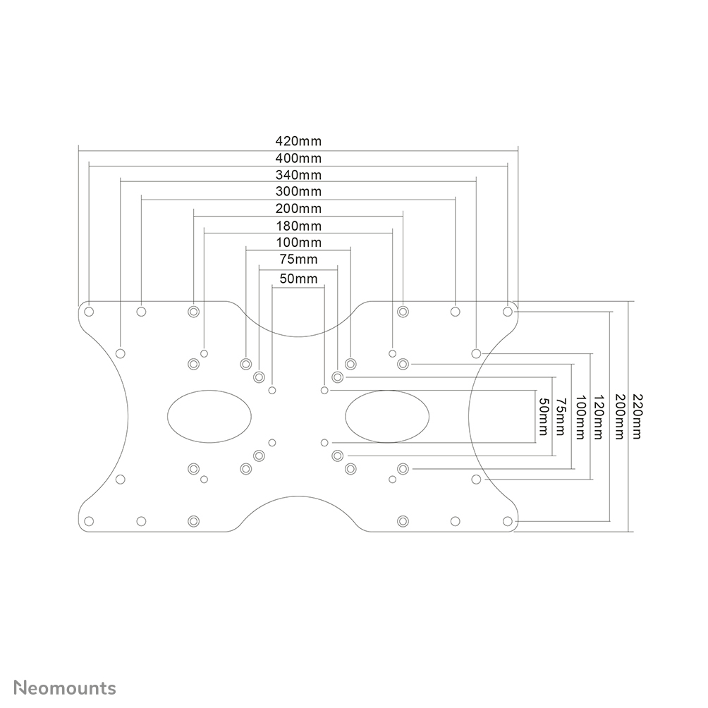 Vesa Plate (fpma-vesa400)