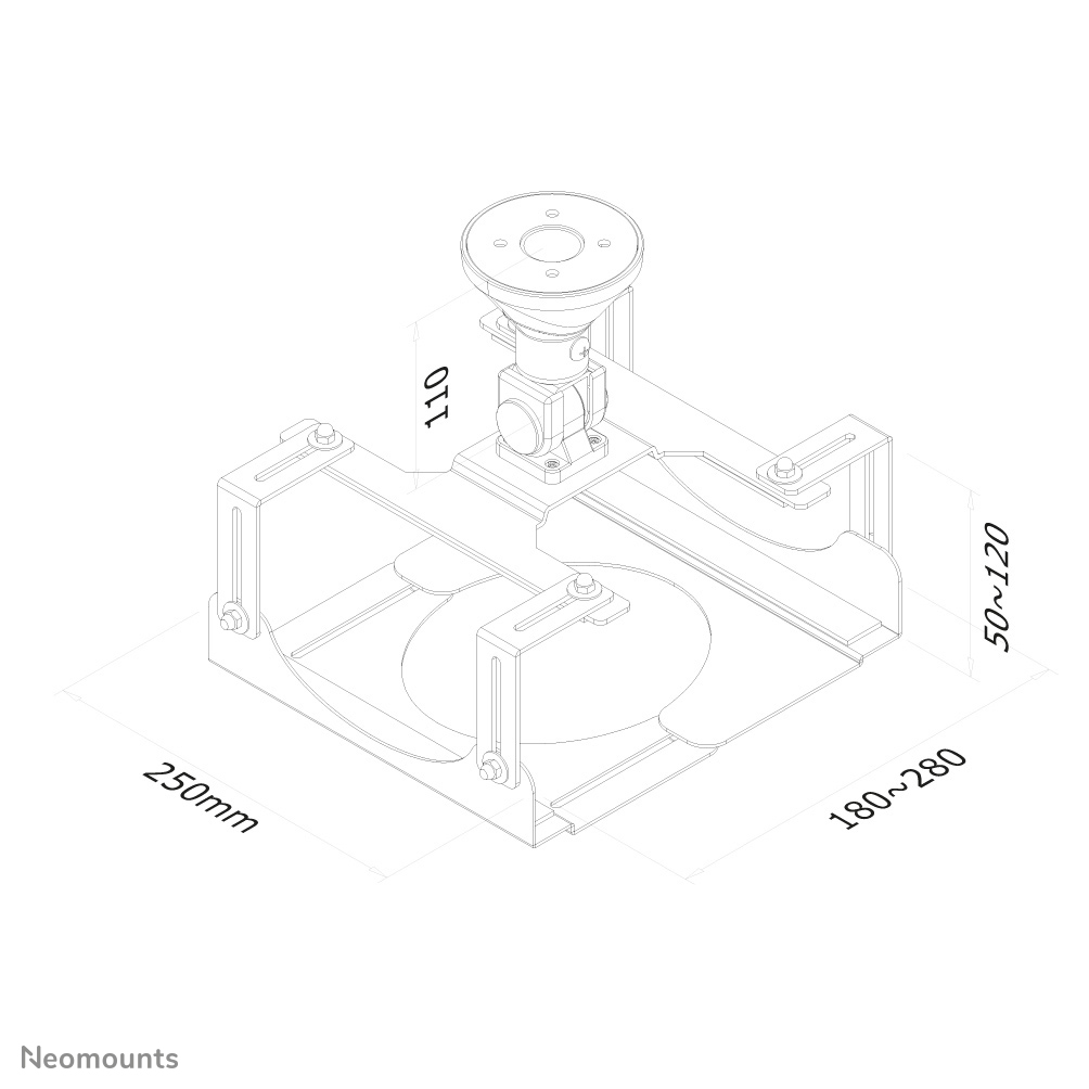 Projector/beamer Ceiling Mount (beamerc300)