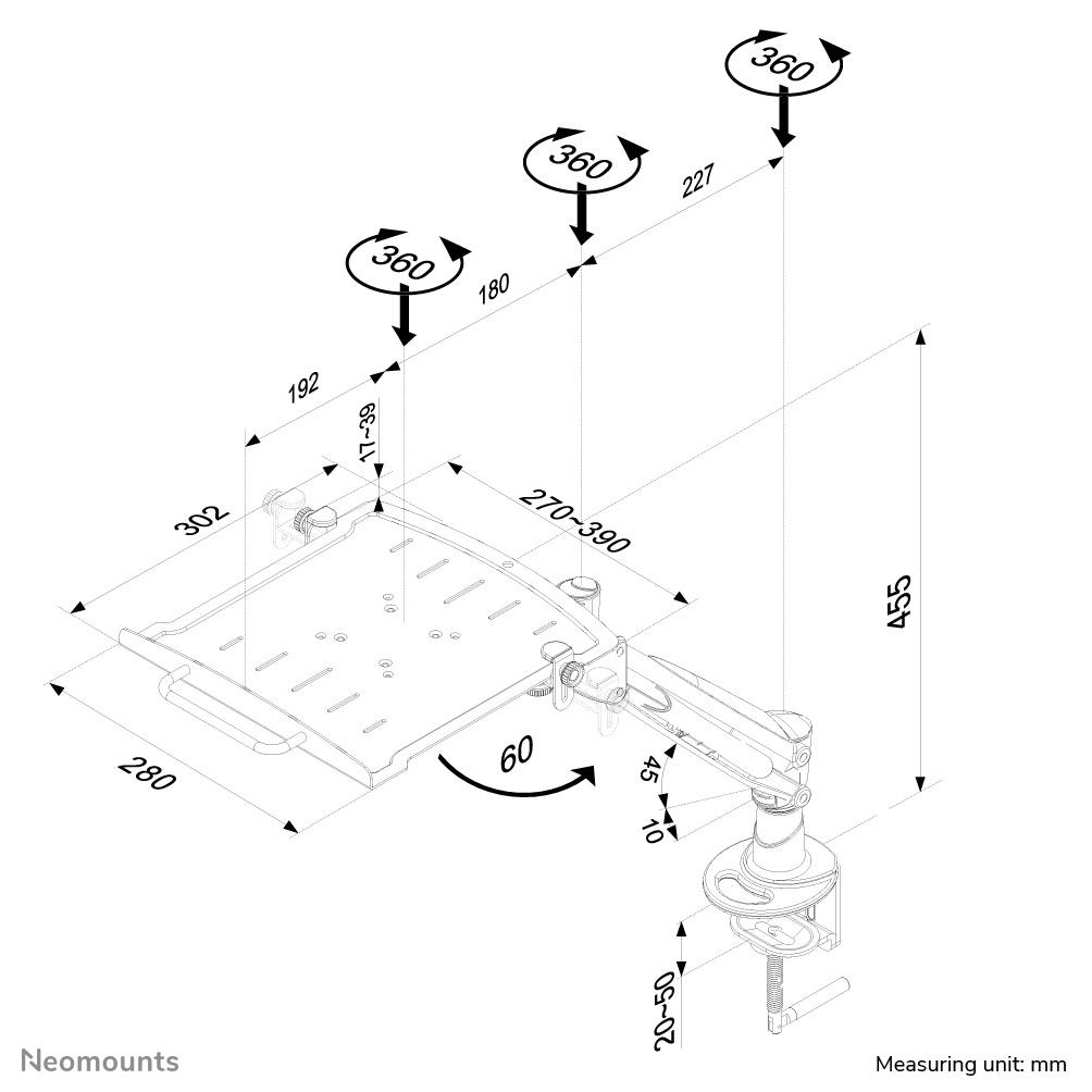 Notebook Arm (notebook-d200)