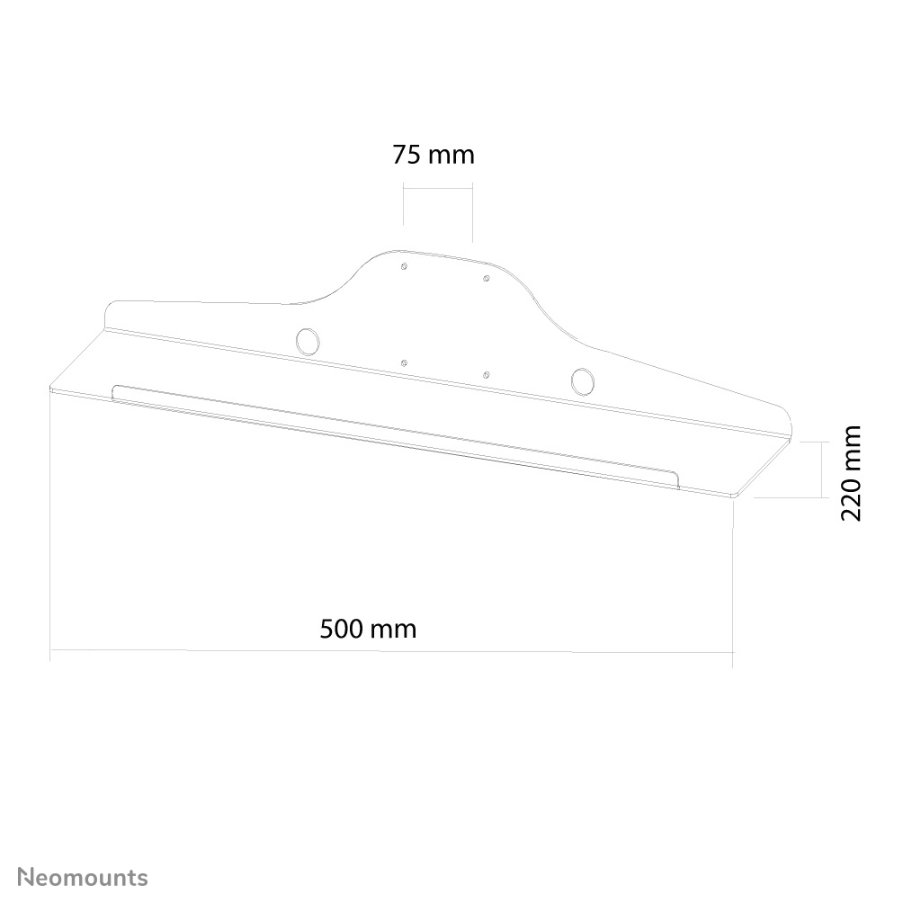 Keyboard And Mouse Holder (keyb-v50)