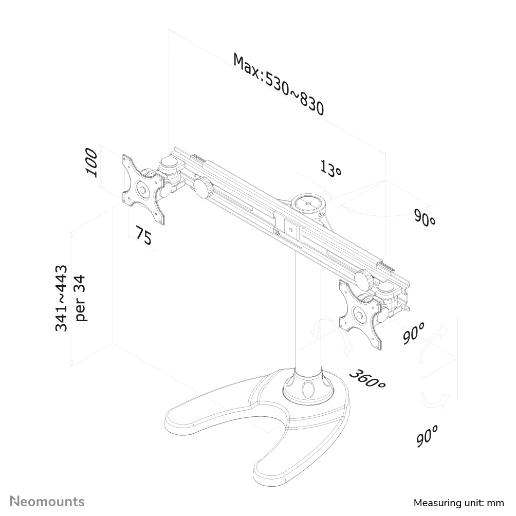 LCD Monitor Arm (fpma-d700dd)