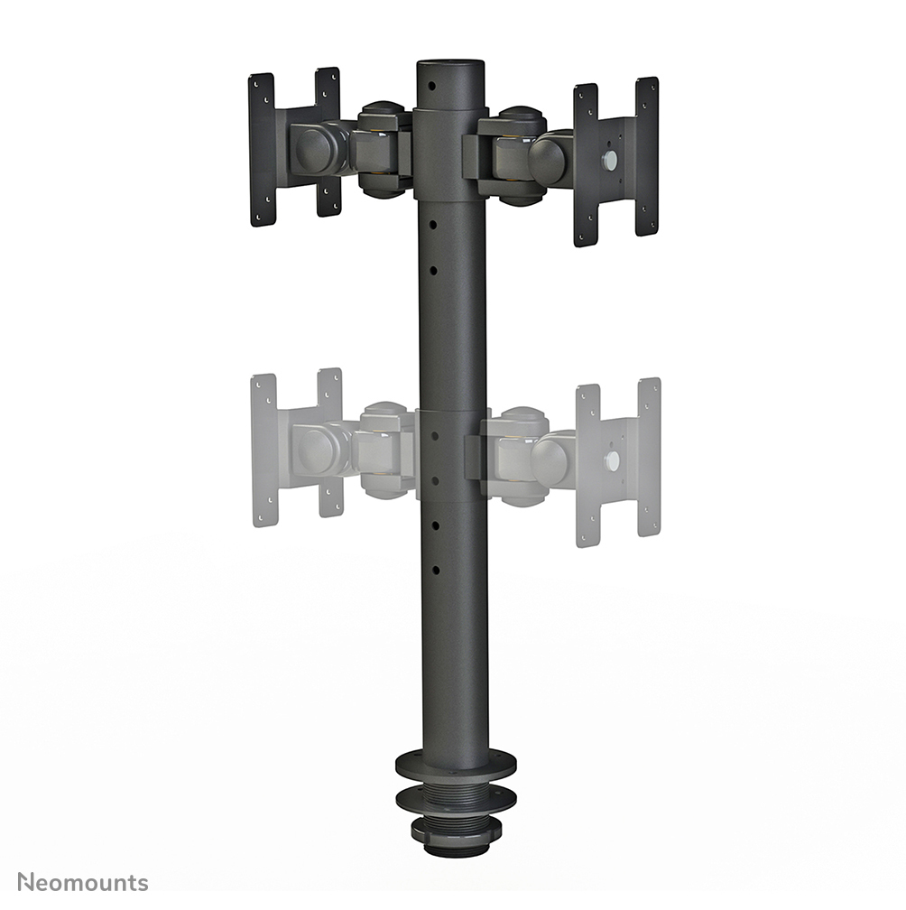 Lcd/TFT Desk Mount 2 Screens (fpma-d050dblack)