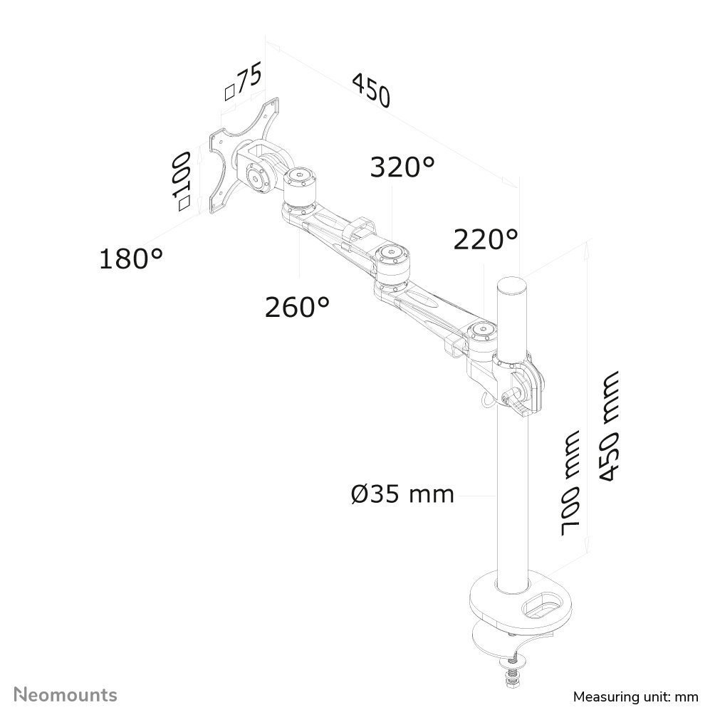 LCD / TFT Desk Stand (fpma-d935g)