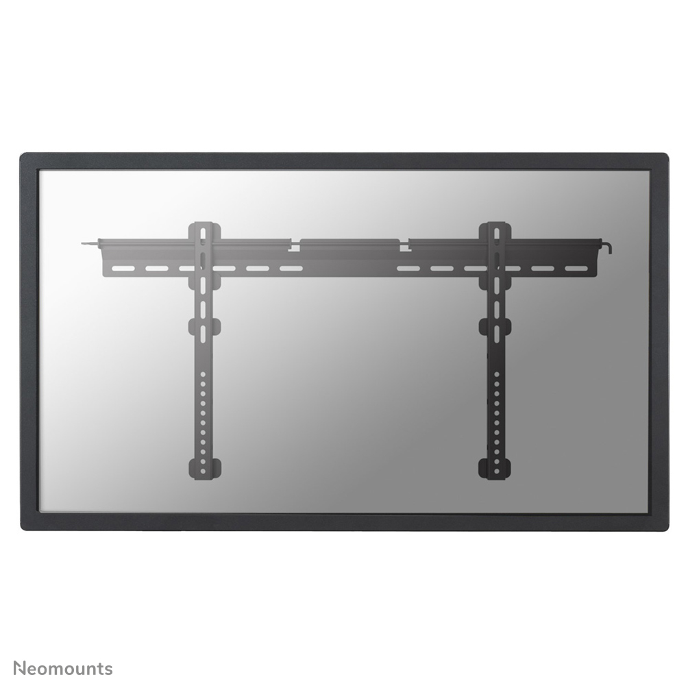 Fixed Wall Mount For Flat Screens Up To 75in - Black