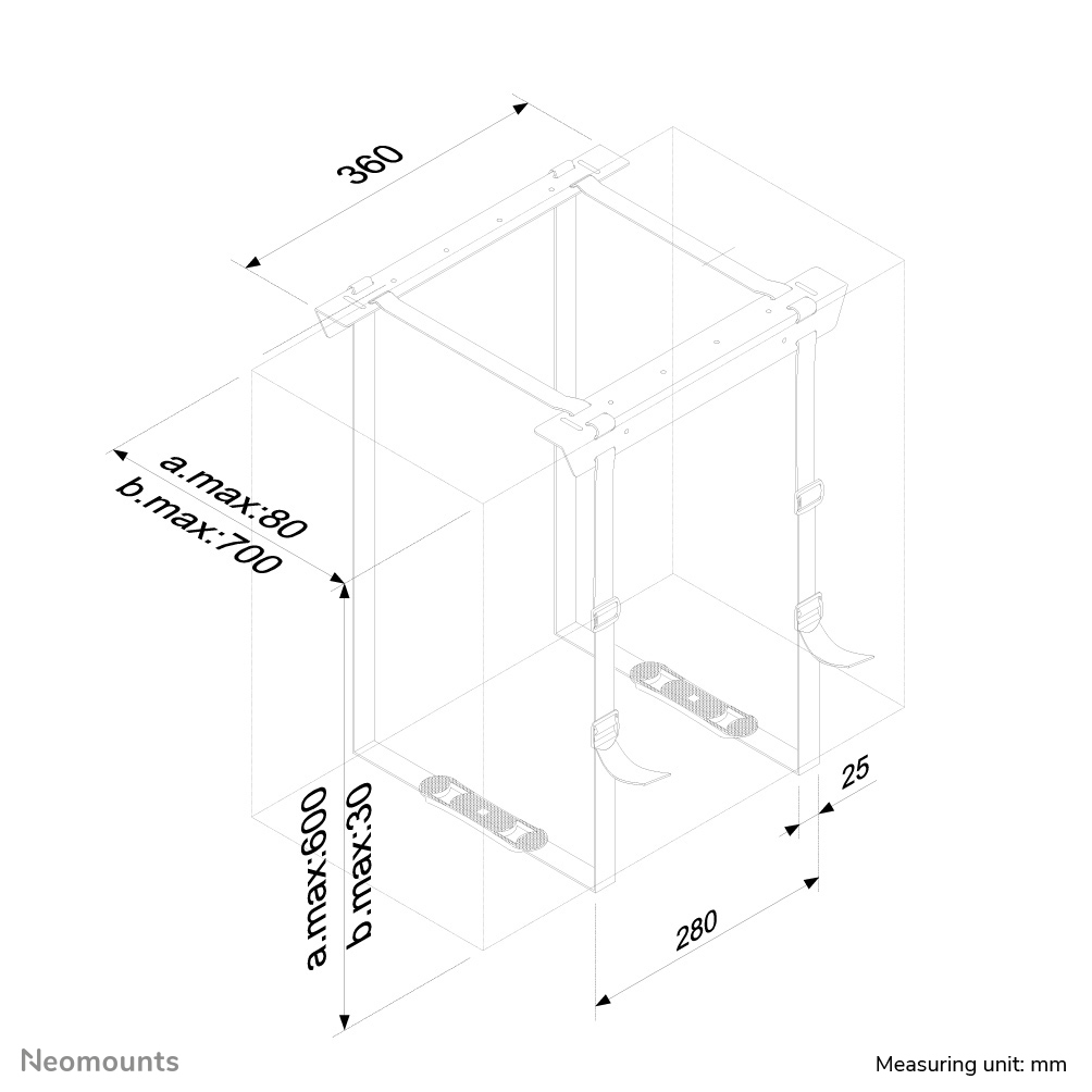 Cpu Holder (cpu-d025black)