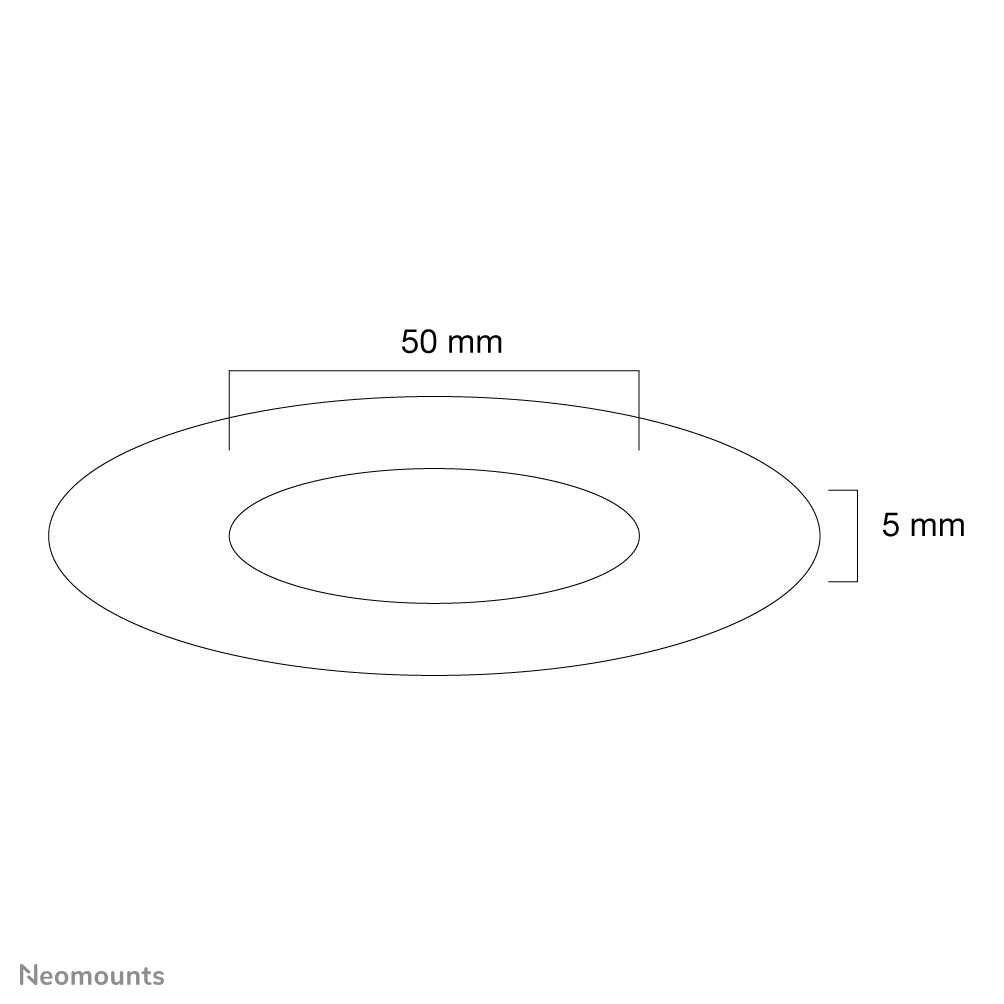 Ceiling Cover For Fpma 50mm (fpma-crb5hm)