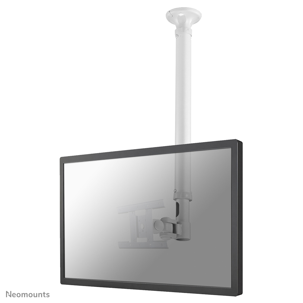 Flatscreen Ceiling Mount Height:79-129cm (fpma-c100white)