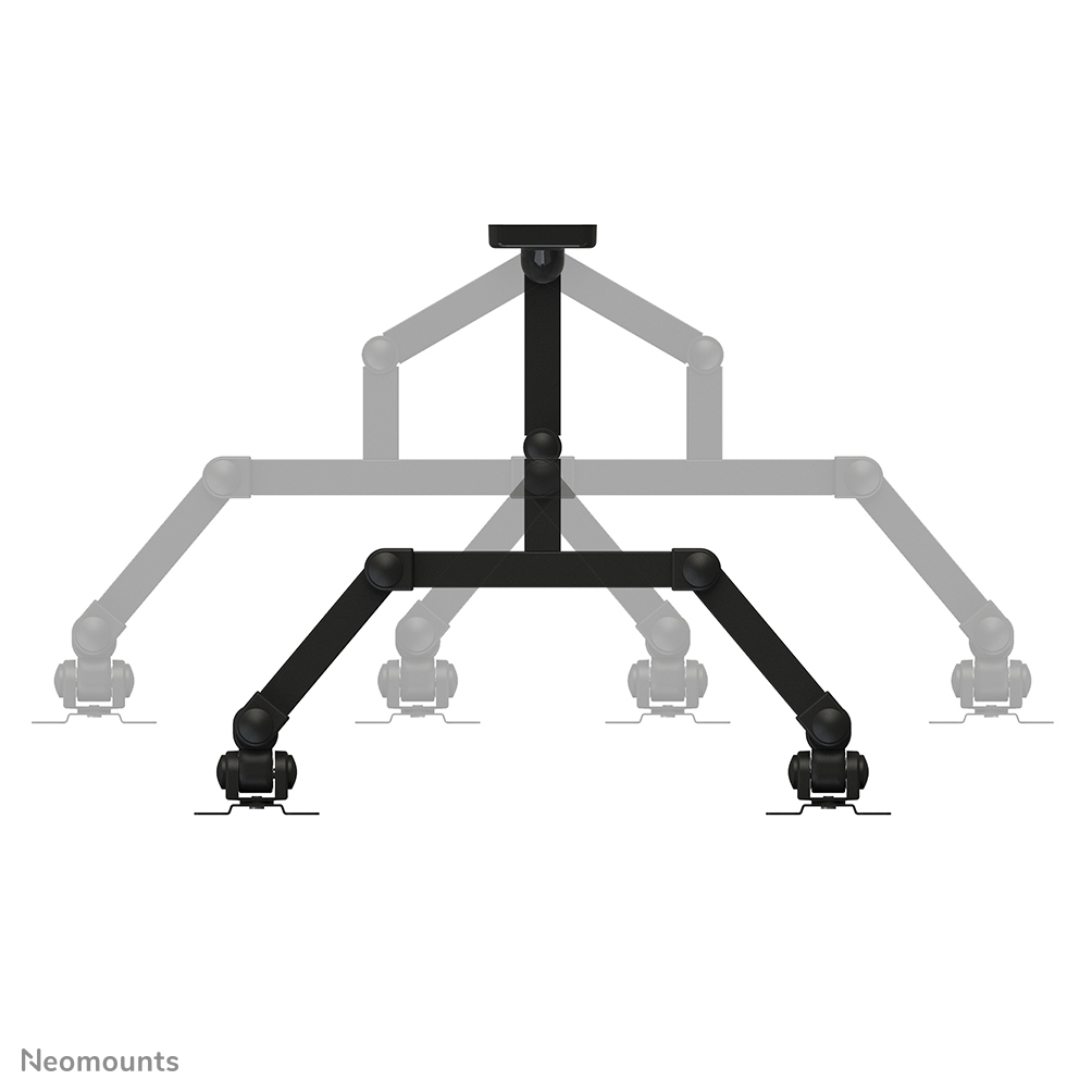 Flatscreen Wall Mount (dual. 3 Pivots & Tiltable)