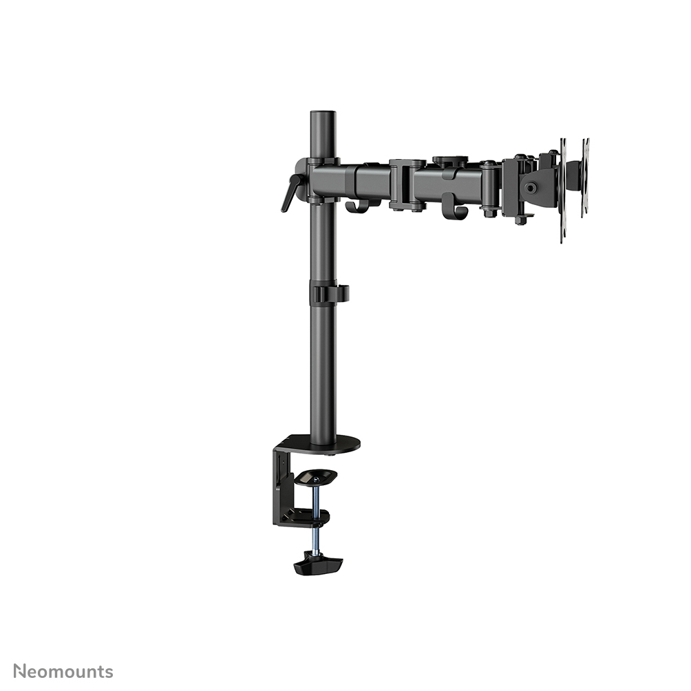 Monitor Mount - Wall - 2 Monitor - Tilt/swivel/rotate - Up To 27in - Black