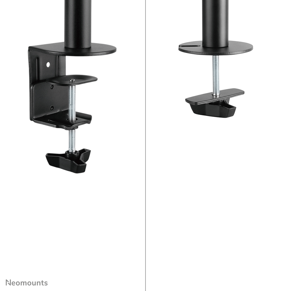 Monitor Mount - Wall - 2 Monitor - Tilt/swivel/rotate - Up To 27in - Black