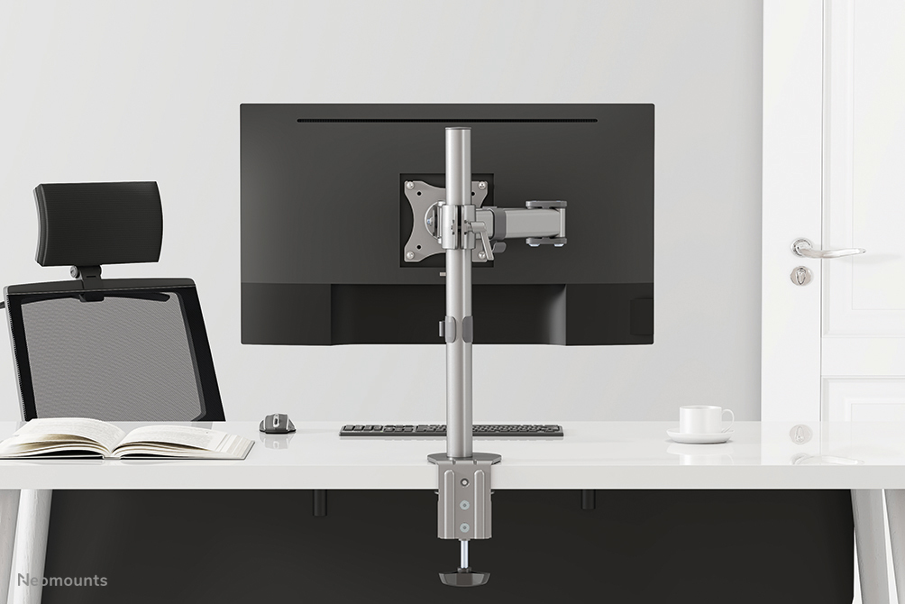 Monitor Mount - Desk - 1 monitor - Full Motion - 10 to 30in - Silver