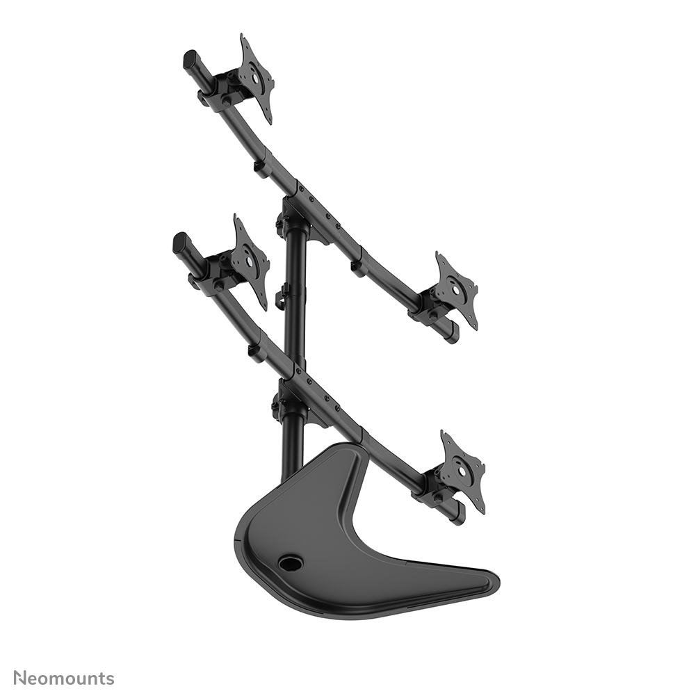 Monitor Mount - Desk - 1 Monitor - 10 To 27in - Black