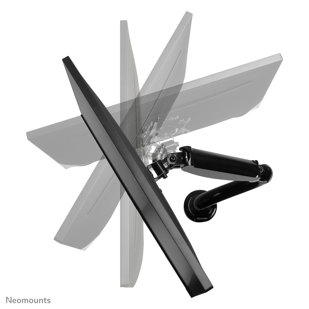 Monitor Mount - Desk - 1 monitor - Full motion - Up to 30in - Black
