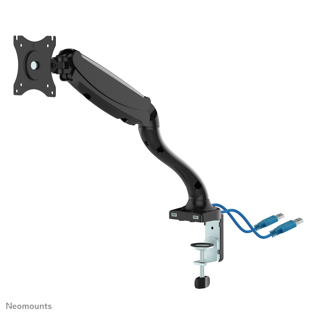 Monitor Mount - Desk - 1 monitor - Full motion - Up to 30in - Black