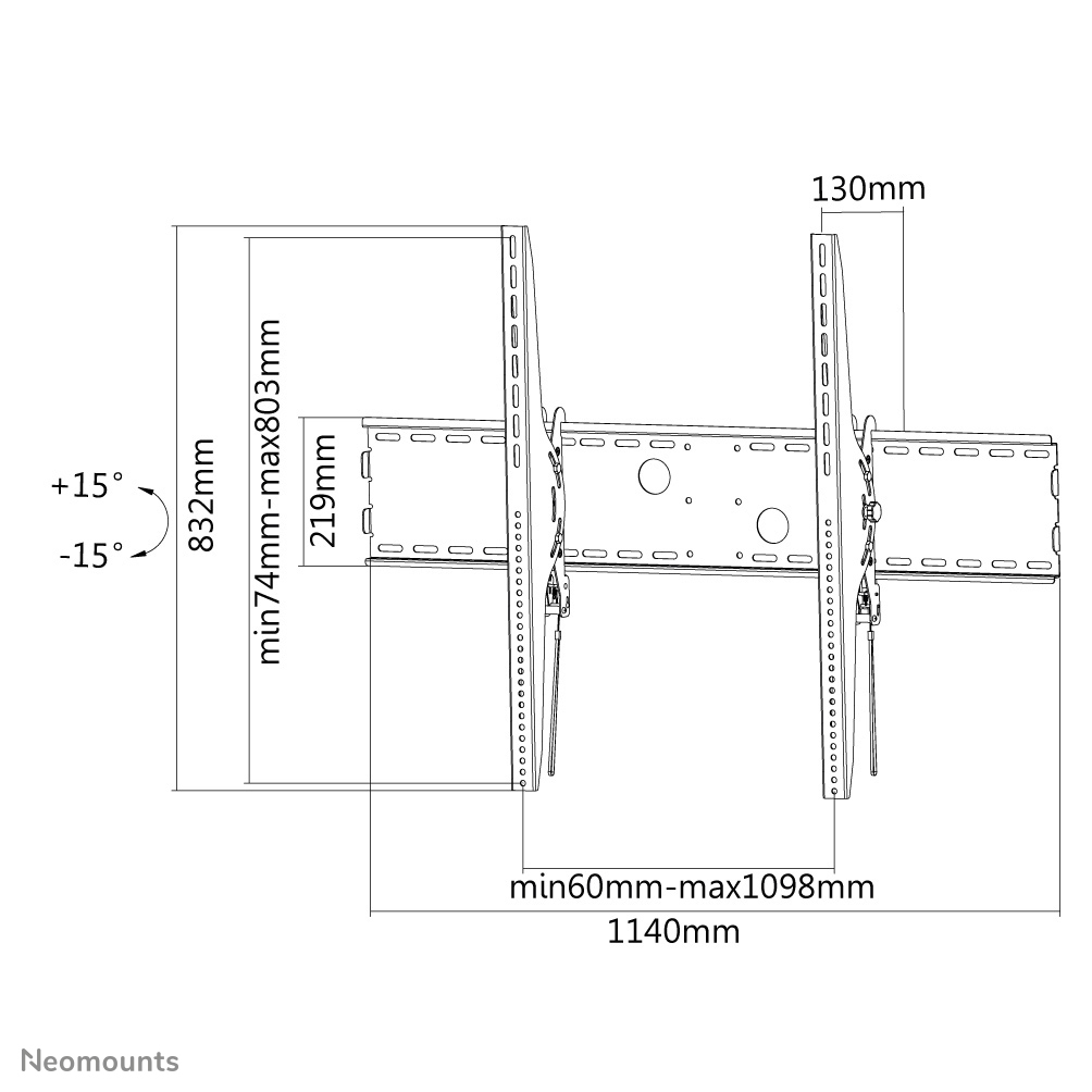 Flatscreen Wall Large Displays (tiltable)