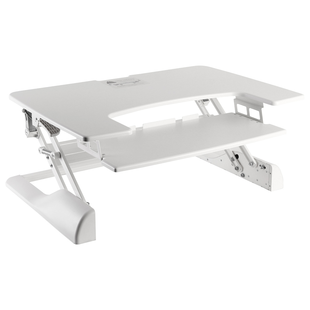 Workstation White Stand-sit Workplace Solution (height Adjustment: 13-50 Cm)