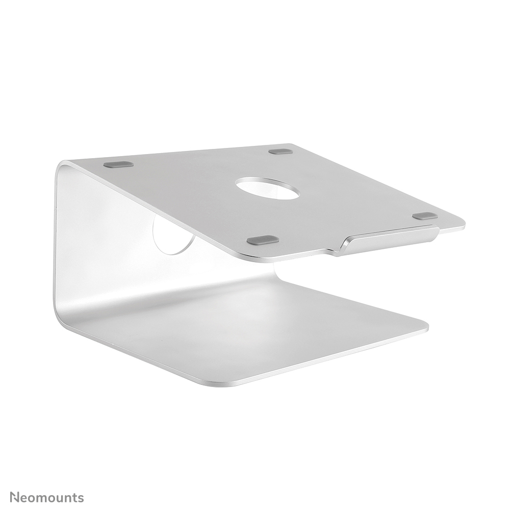 Laptop Desk Stand (ergonomic 360 Degrees Rotatable) Silver 5kg