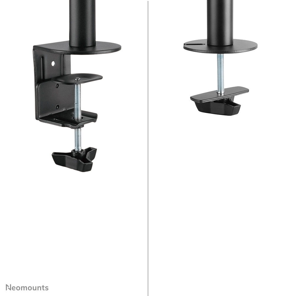 Monitor Mount - Desk - 3 monitor - Tilt/Swivel/Rotate - 10 to 27in - Black