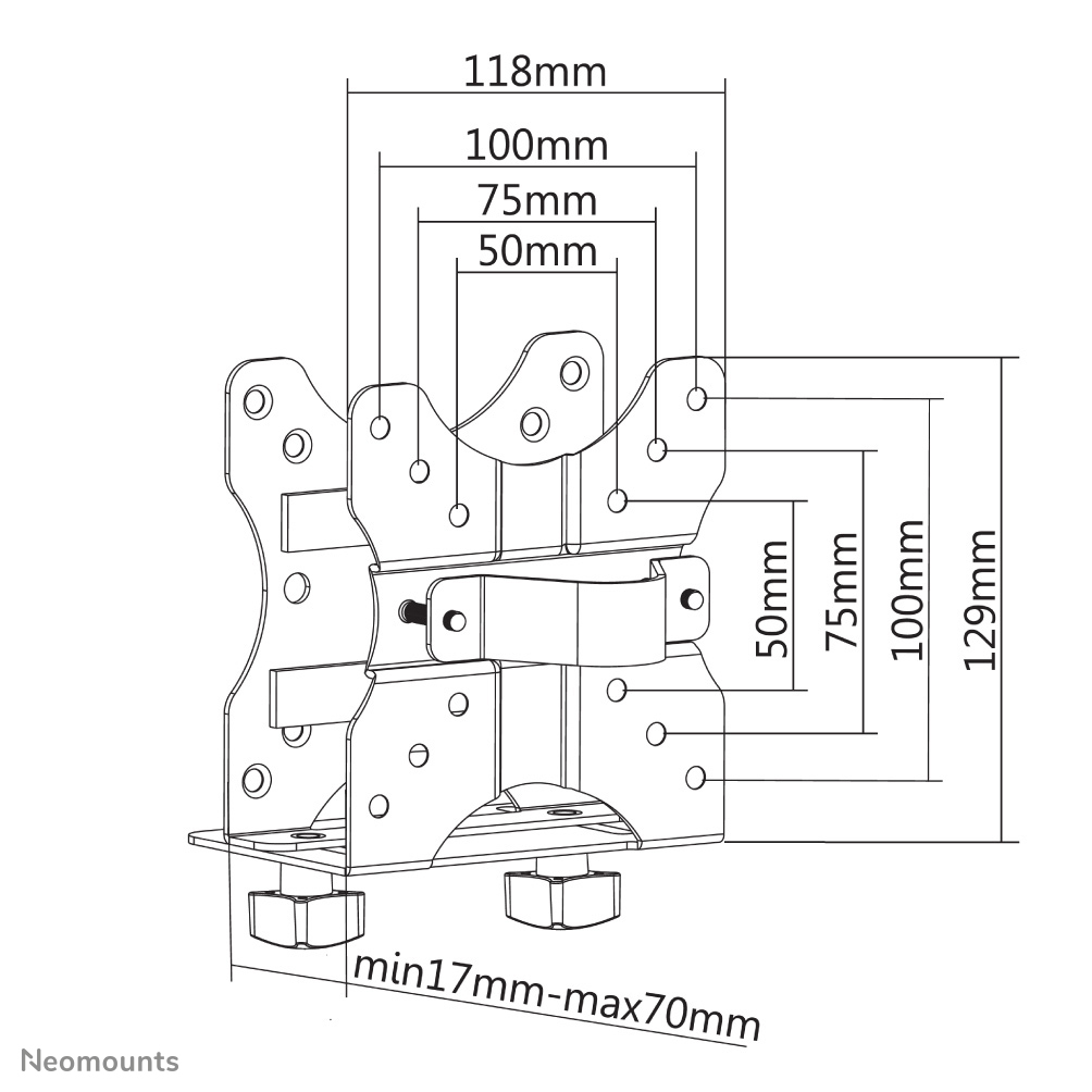 Neomounts Thin Client Holder