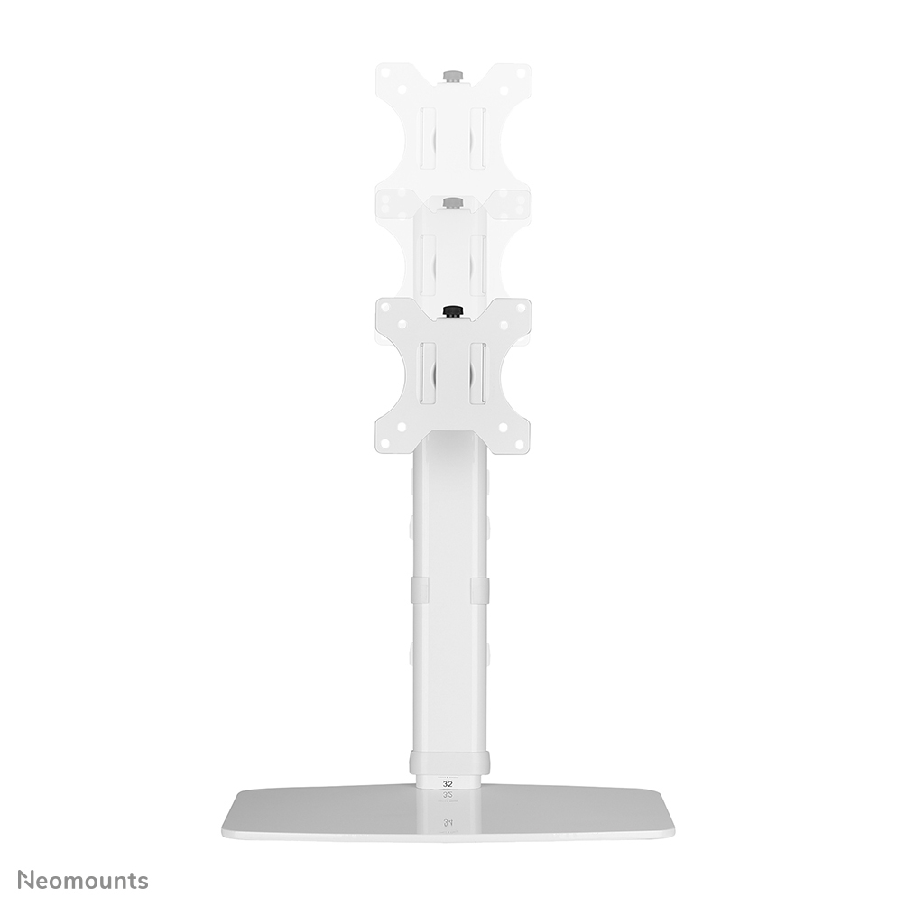 Flat Screen Desk Mount Stand White