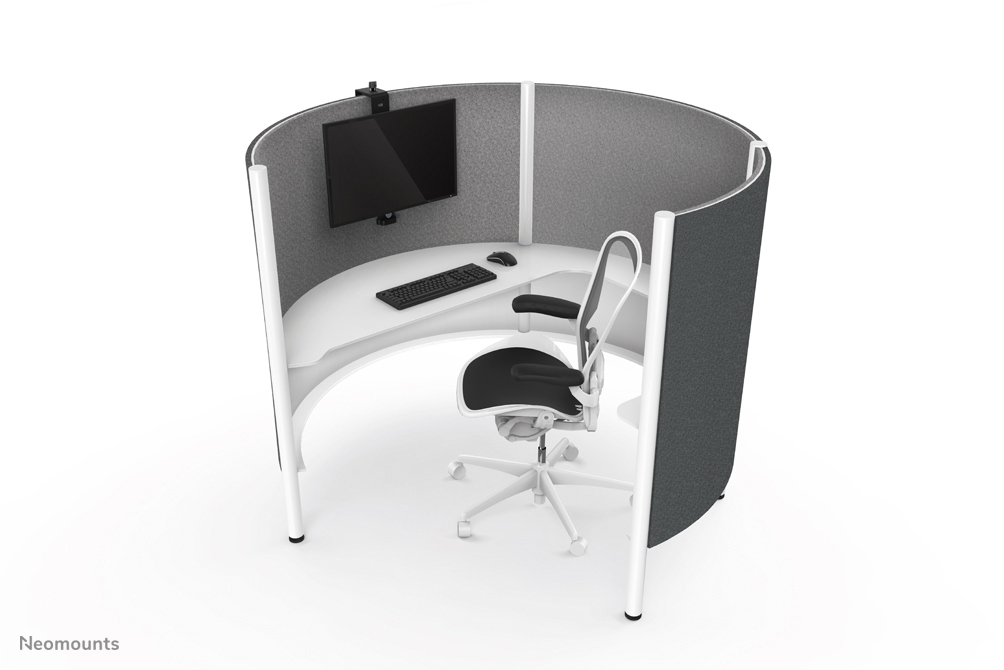Flat Screen Cubical Hanger Black