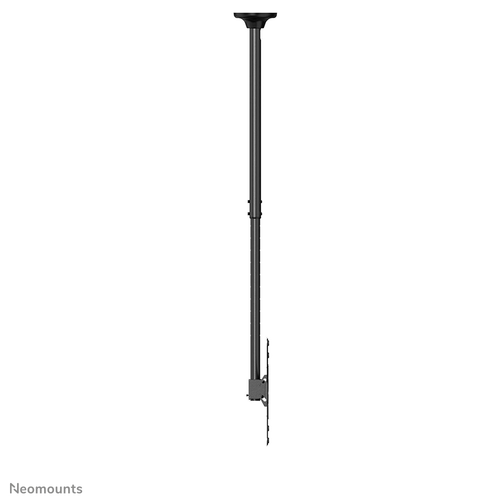 Tv/monitor Ceiling Mount For 32in-75in Screen Height Adjustable - Black