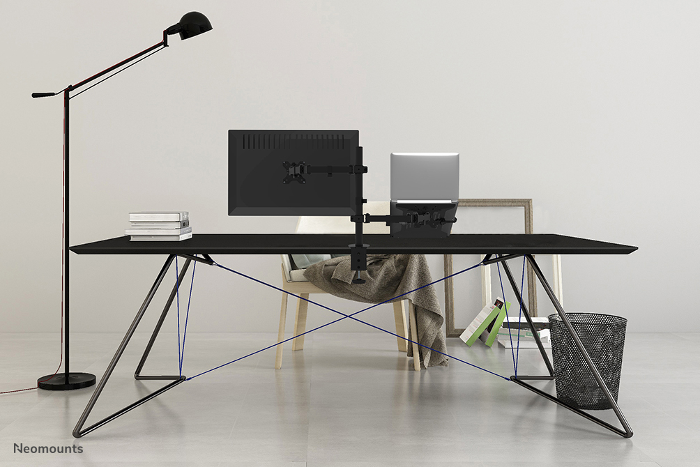 Flat Screen & Notebook Desk Mount (clamp/grommet)