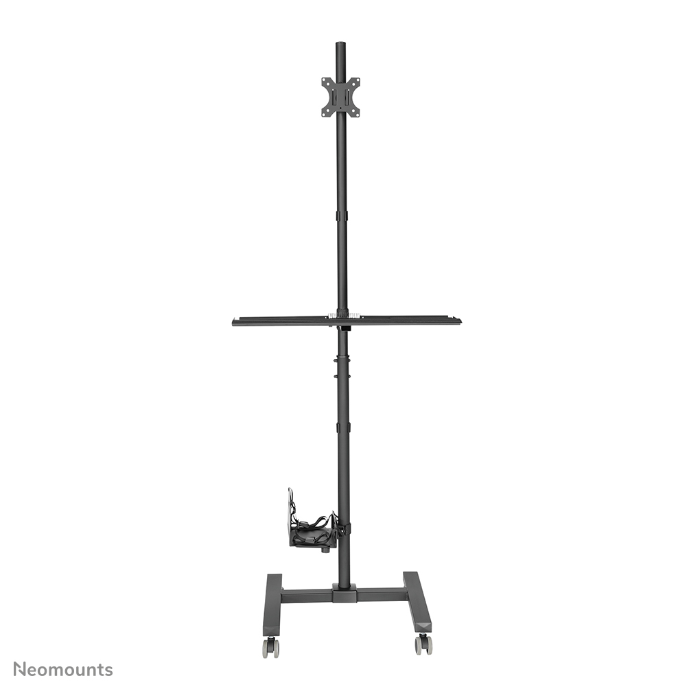 Mobile Workplace Floor Stand Monitor Keyboard/mouse & Pc