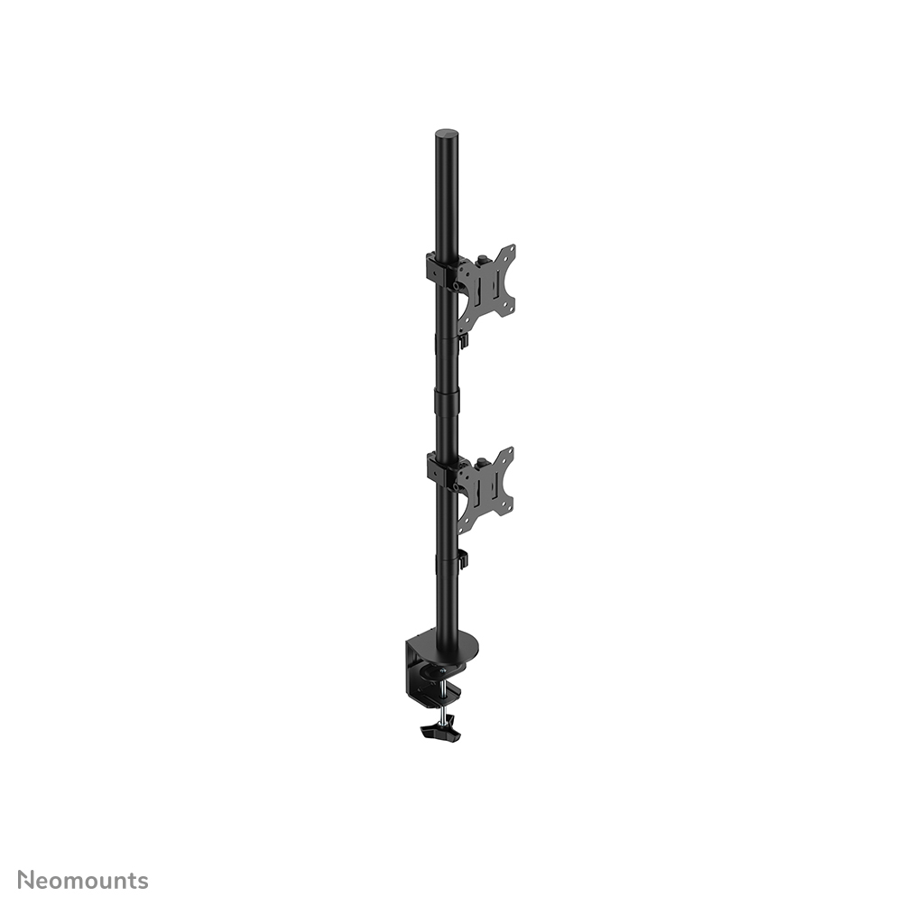 Full Motion Dual desk monitor arm (clamp & grommet) for two 10-32