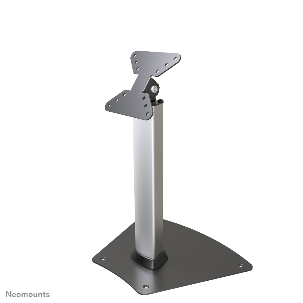 Flat Screen Desk Mount Stand Silver