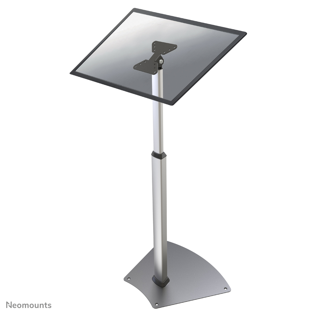 Flat Screen Floor Stand Height 70-110 Cm Silver