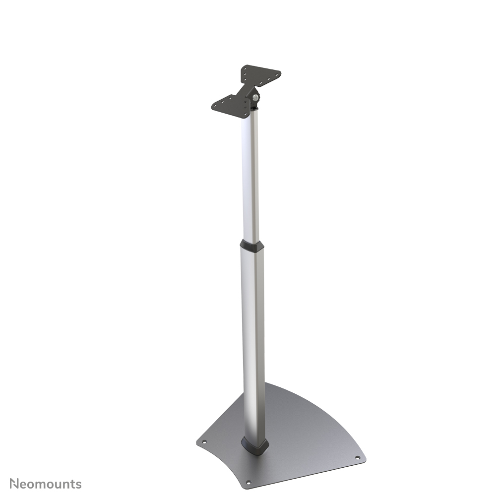 Flat Screen Floor Stand Height 70-110 Cm Silver