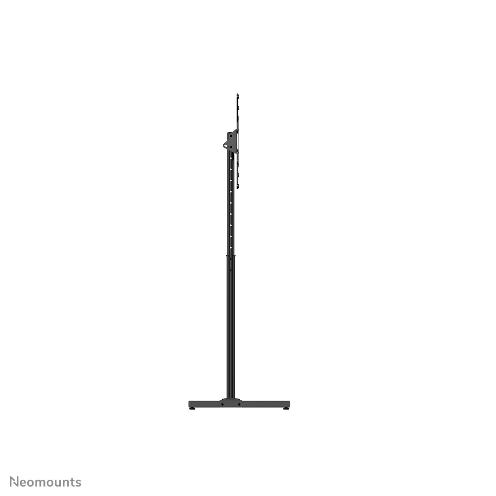 Flat Screen Floor Stand Height 75-124cm Black