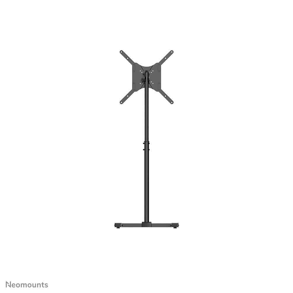 Flat Screen Floor Stand Height 75-124cm Black