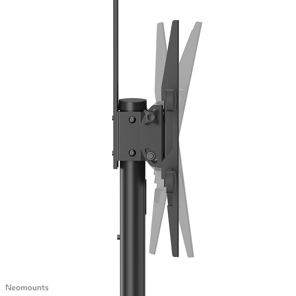 Mobile Flat Screen Floor Stand Height 130-162 Cm