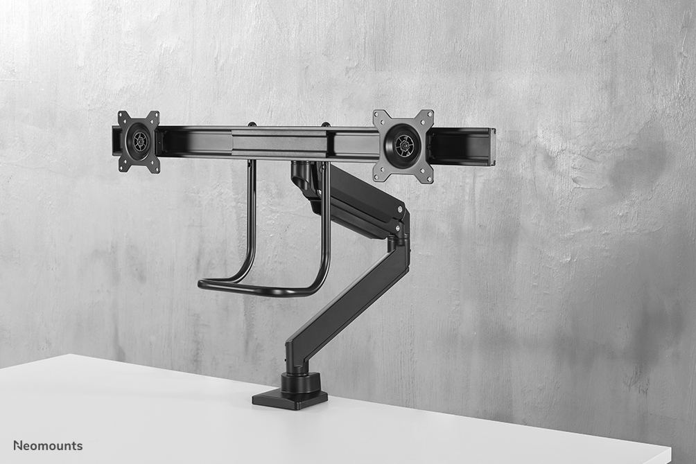 Monitor Mount - Desk - 2 monitor - Full Motion - 10 to 32in - Black