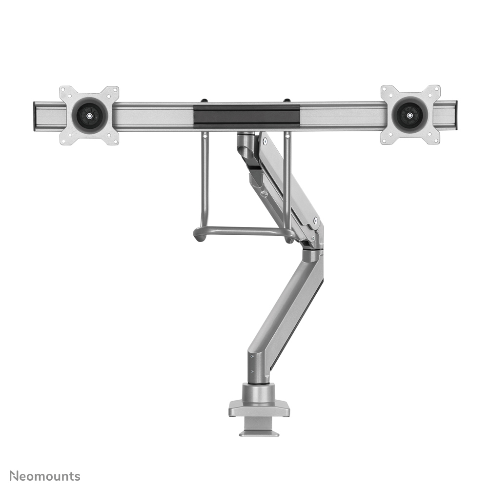 Monitor Mount - Desk - 2 Monitor - Full Motion - 10 To 32in - Silver