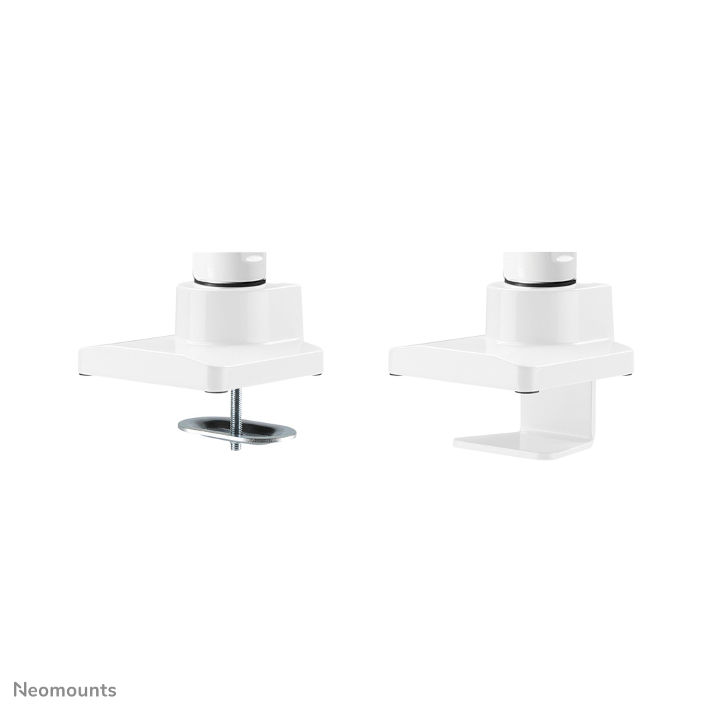 Monitor Mount - Desk - 2 Monitor - Full Motion - 10 To 32in - White