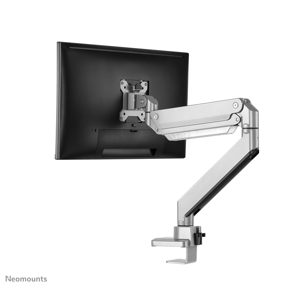 Monitor Mount - Desk - 1 monitor - Full motion - Up to 49in - Silver