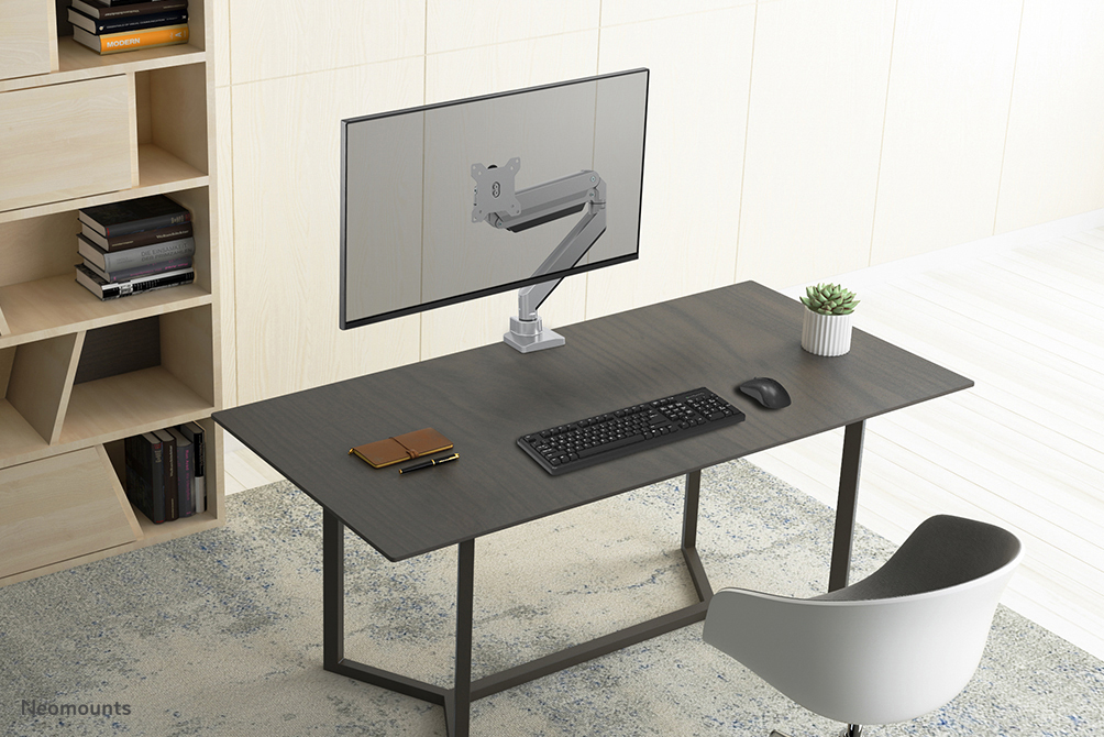 Monitor Mount - Desk - 1 monitor - Full motion - Up to 49in - Silver