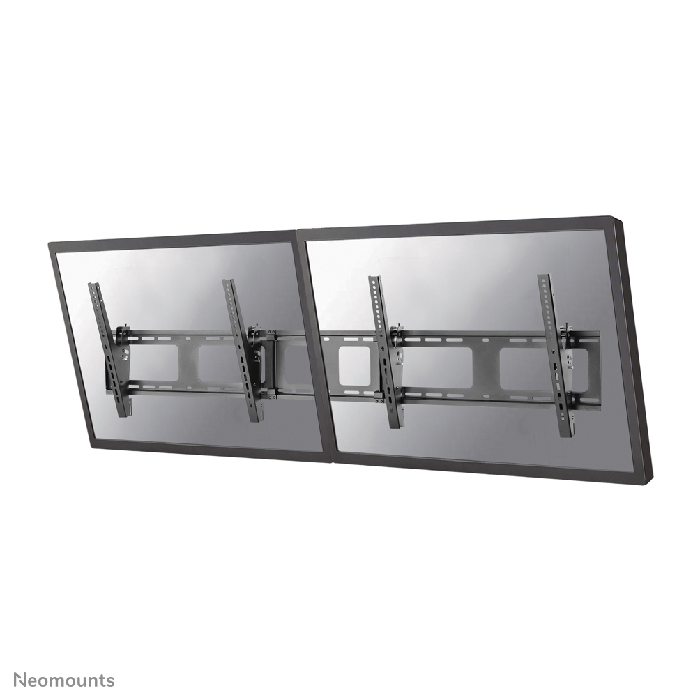 Flat Screen Wall Mount For Menu Board - 2 Screens - Landscape