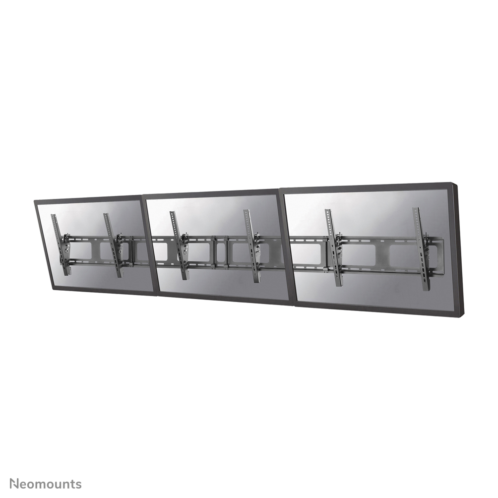 Flat Screen Wall Mount For Menu Board - 3 Screens - Landscape