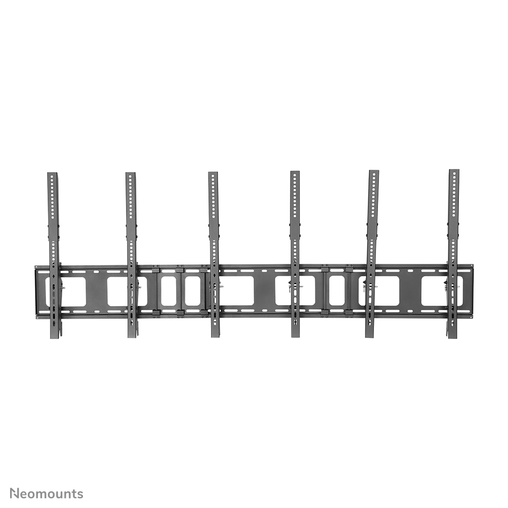 Flat Screen Wall Mount For Menu Board - 3 Screens - Portrait