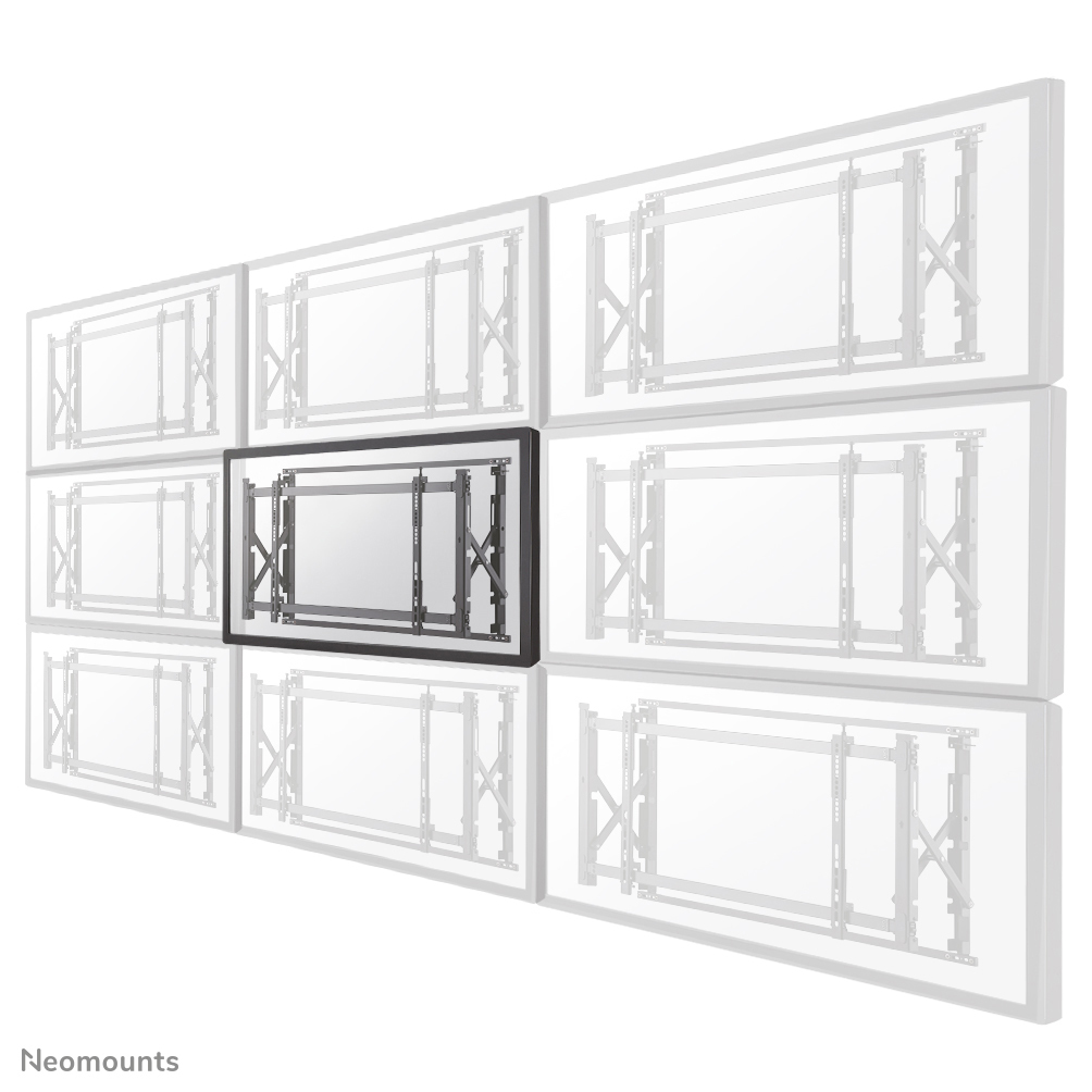 Flat Screen Wall Mount For Video Walls (pop-out / Stretchable)