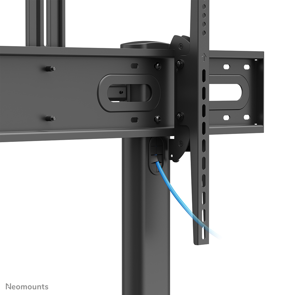 Mobile Flat Screen Floor Stand Height 128-160 Cm
