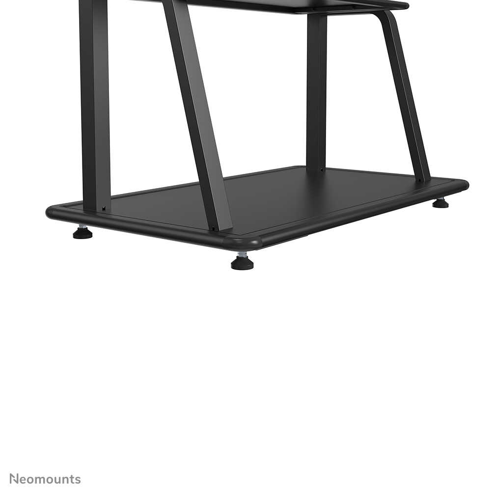 Mobile Flat Screen Floor Stand Trolley (ns-m4000black)