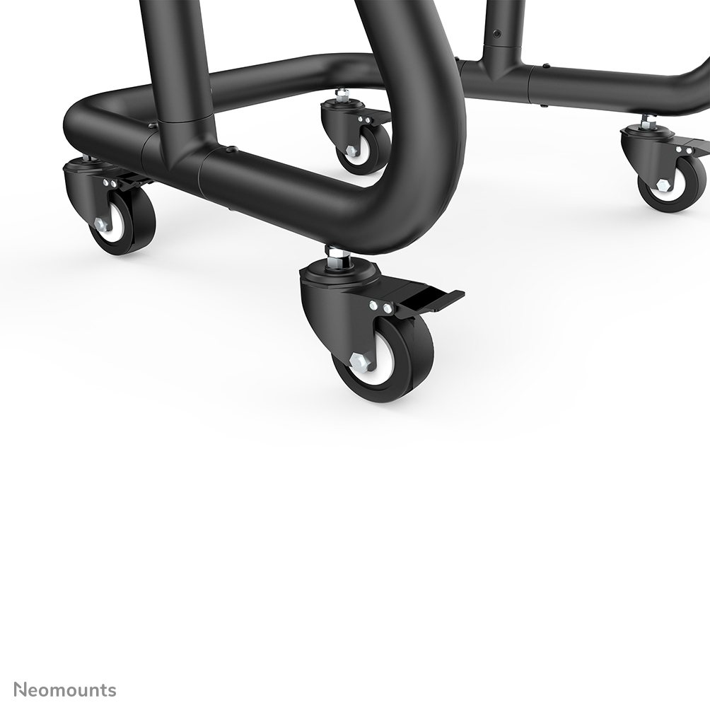 Mobile Flat Screen Floor Stand Trolley Height 152-169 Cm