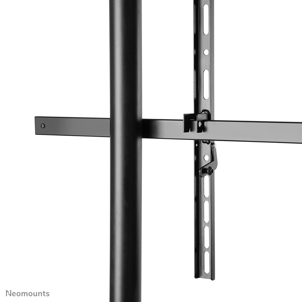 Mobile Flat Screen Floor Stand Trolley Height 152-169 Cm