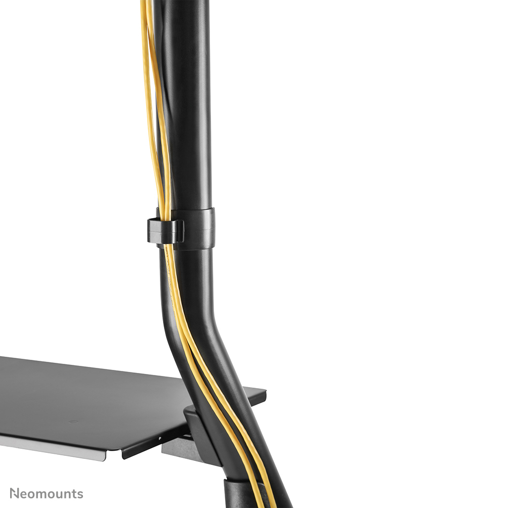 Mobile Flat Screen Floor Stand Trolley Height 152-169 Cm